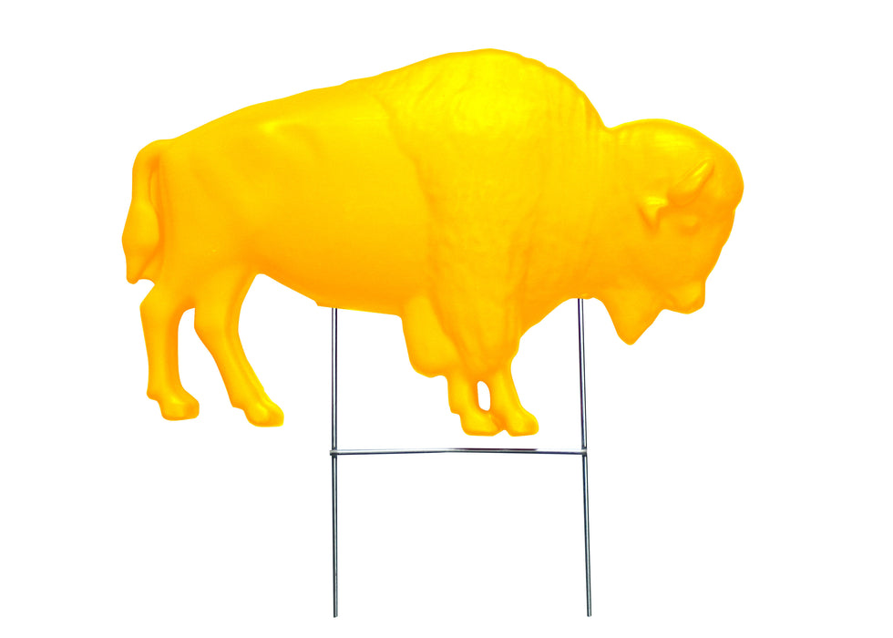 The Original Yellow Buffalo Lawn Ornament - Made In USA