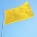 Yellow Solid Color Attention Flag - Made in USA