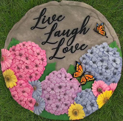 Live Laugh Love Stepping Stone/Wall Decor