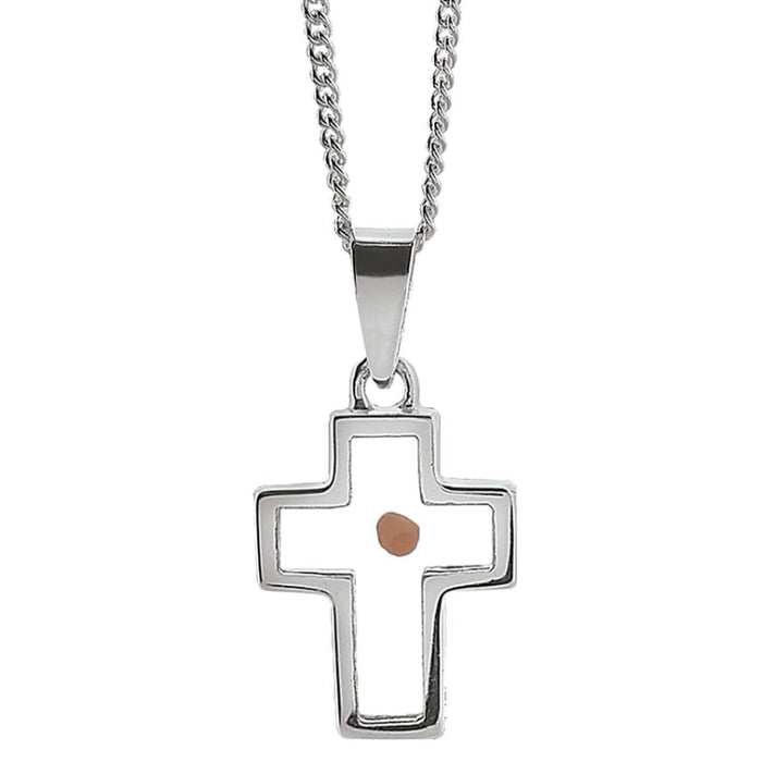 Mustard Seed Faith Cross Necklace