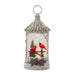 Winter Cardinal Scene Light Up Water Lantern