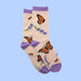 Monarch Butterfly & Honey Bees Women's Crew Socks