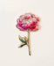 Pink Peony Enamel Lapel Pin