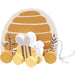 Skep and Bee Pull Toy