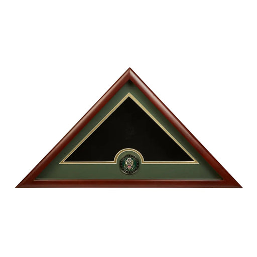 US Army Emblem Burial Flag Display Case