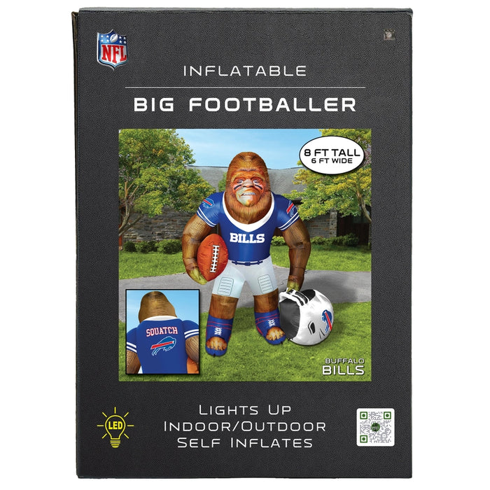 Buffalo Bills Inflatable Squatch Footballer