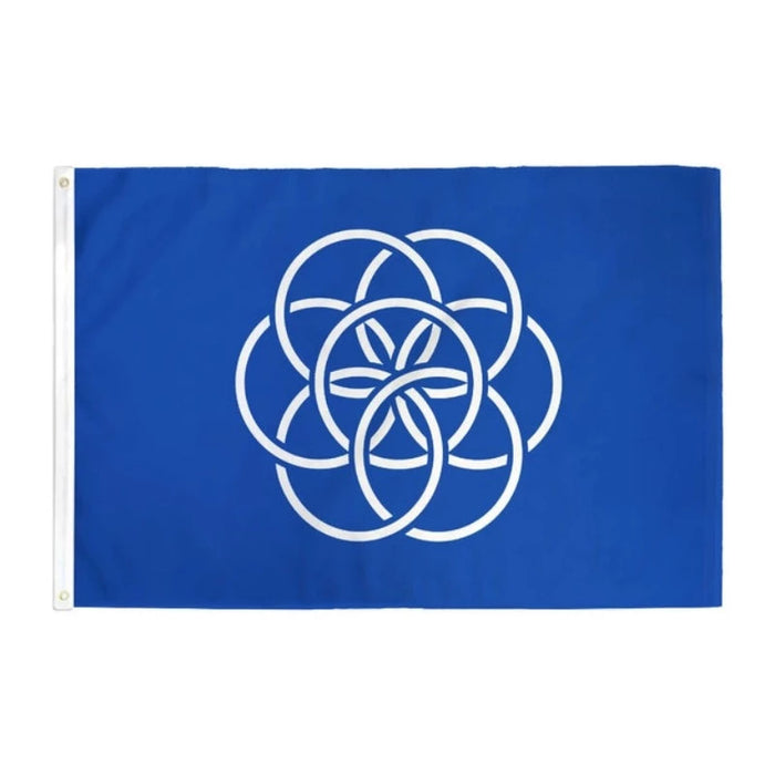 International Flag of Planet Earth Polyester Flag