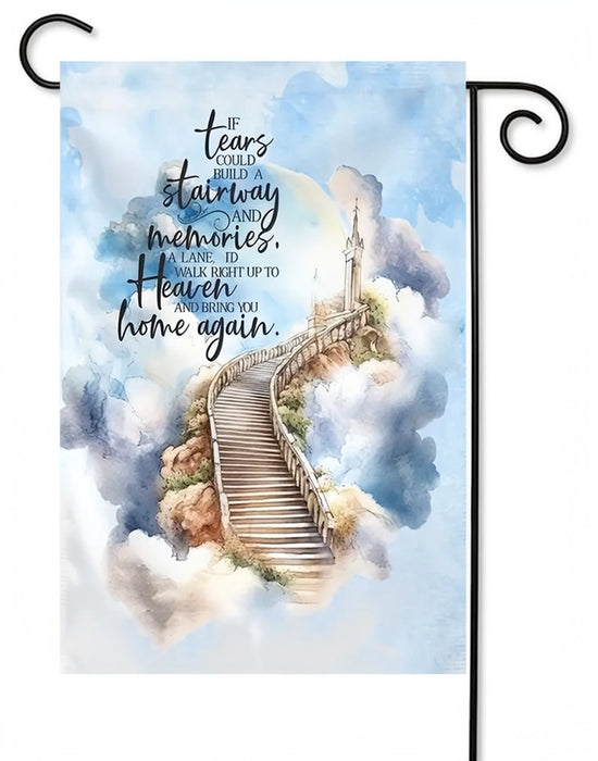 Stairway to Heaven Garden Flag