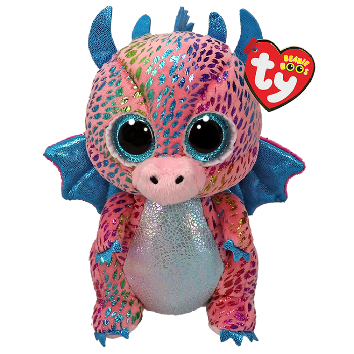 Ty Beanie Babies - Flint Dragon Plush Toy