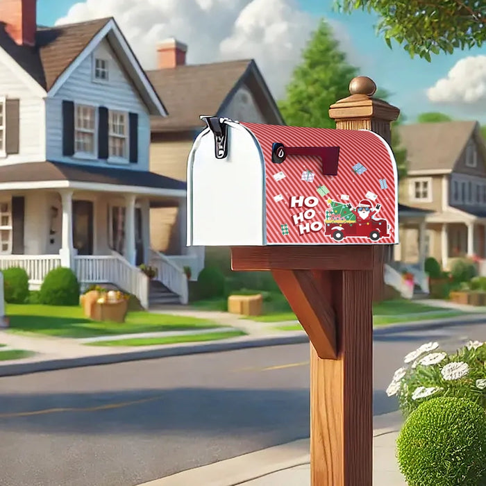 Santa's Coming to Your Box Mailbox Cover
