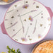 11.25" Ceramic Lavender Lilac Pie Dish