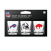 Buffalo Bills Shot Glasses - Set of 3