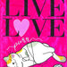 Live Love Purr Applique Garden Flag