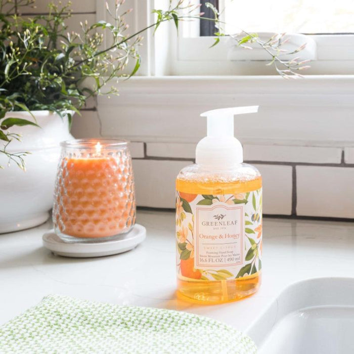 Orange & Honey - Sweet Citrus Foaming Hand Soap