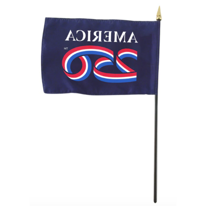 4x6" America 250th Anniversary Stick Flag