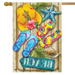 Flip Flops Beach Banner Flag