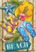 Flip Flops Beach Banner Flag