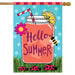 Welcome Summer Lemonade Banner Flag