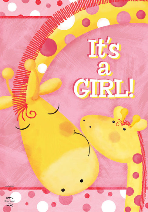 It's a Girl Garden Flag