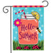 Welcome Summer Pink Lemonade Garden Flag