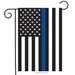 Thin Blue Line Printed Garden Flag