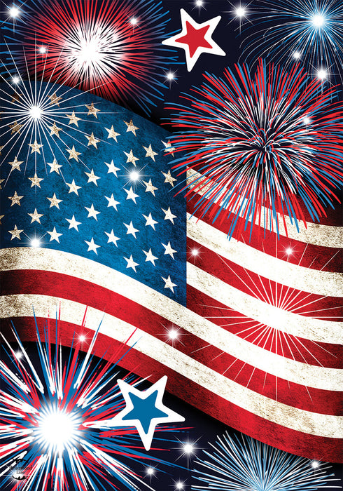 Stars and Stripes Garden Flag