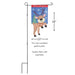 Christmas Reindeer Crazy Legs Garden Flag