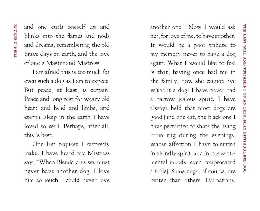 The Last Will and Testament of a Distinguished Dog Book