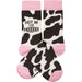 Not In The Mooood Crew Socks