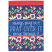 Always Pray Applique Plus Garden Flag