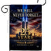 9/11 25th Anniversary We Will Never Forget Garden Flag