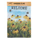 Rustic Welcome Black-Eyed Susans Garden Flag