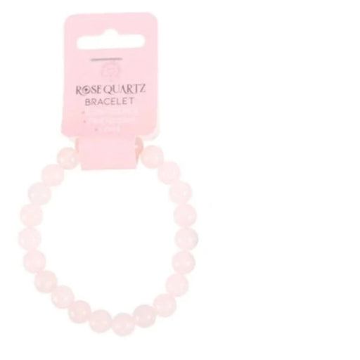 Healing Crystal Rose Quartz Bracelet