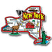 New York State Jumbo Rubber Magnet