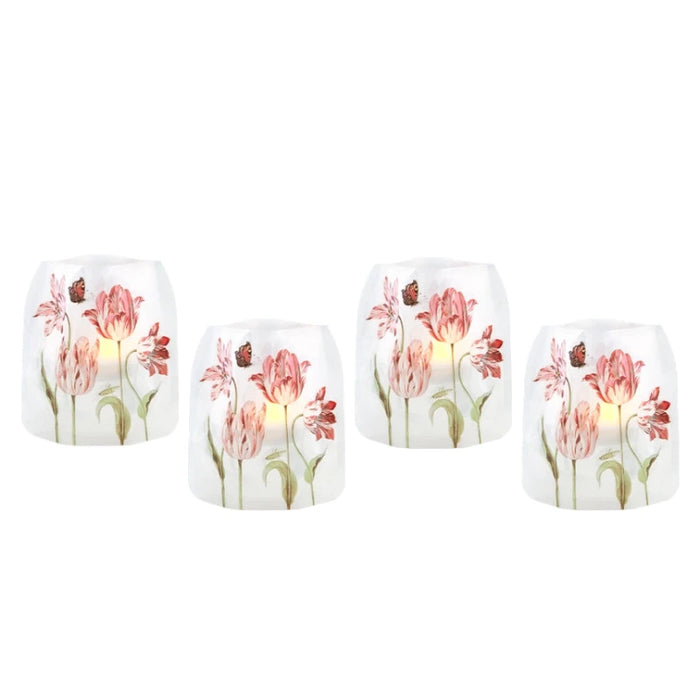 Jacob Marrel Tulips Expandable Luminary Lanterns