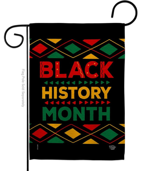 Black History Month Garden Flag