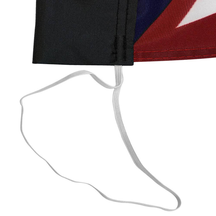 11.5' Open Red and Yellow Feather Flag & Pole Kit