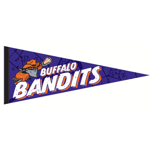 Buffalo Bandits Purple Pennant