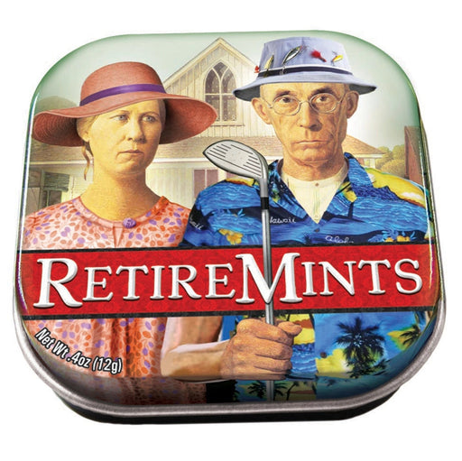 Retire-mints Breath Mint Tin