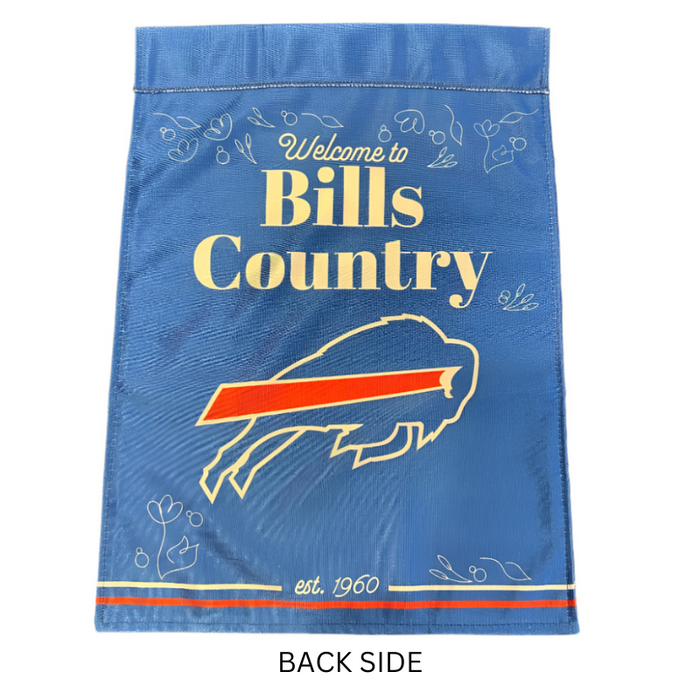 Welcome to Bills Country Garden Flag