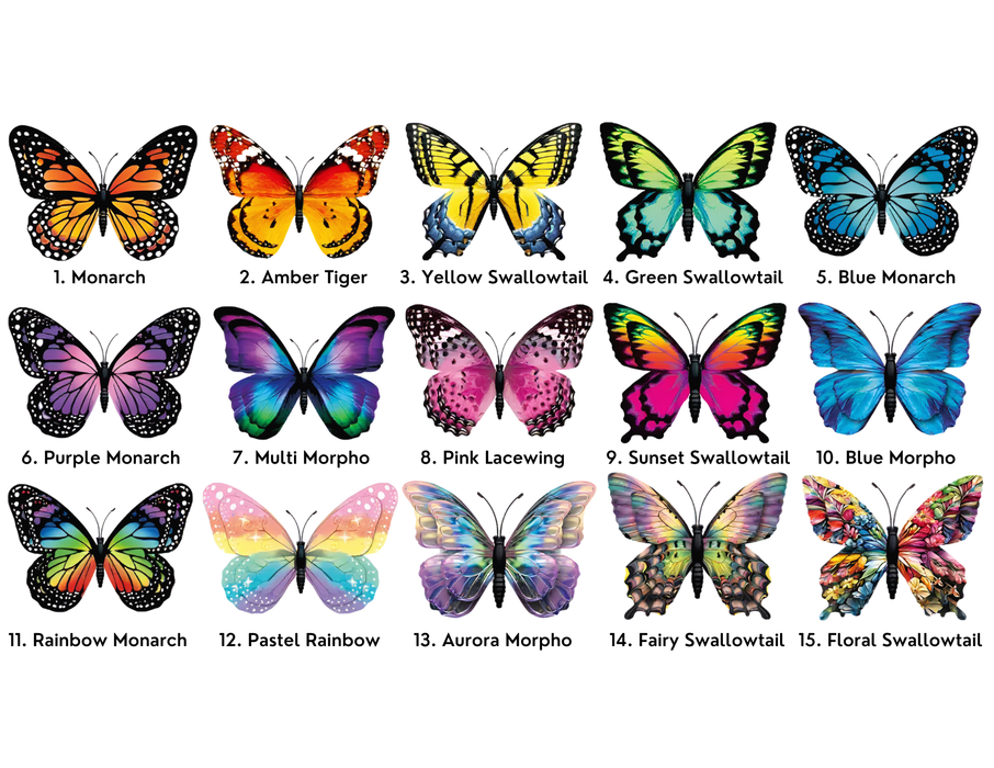 Butterfly Magnet Reference Image for All Styles