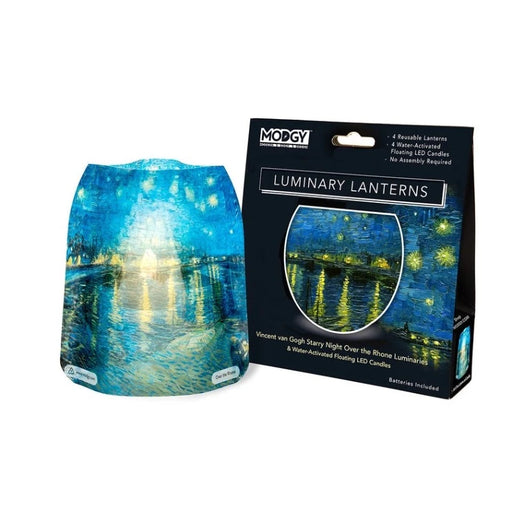 Van Gogh Over The Rhone Expandable Luminary Lanterns