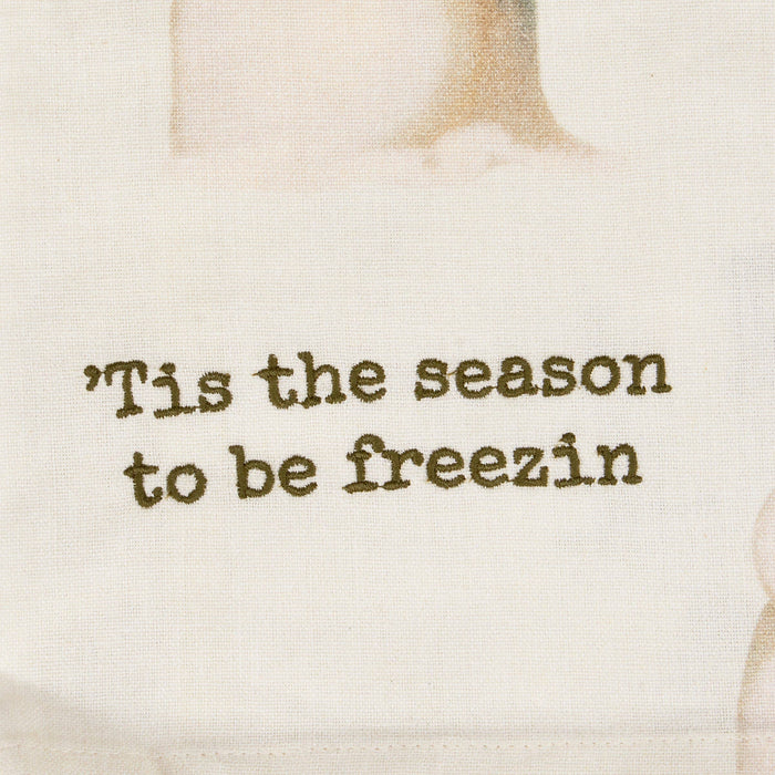 Tis The Season to be Freezin' Kitchen Towel