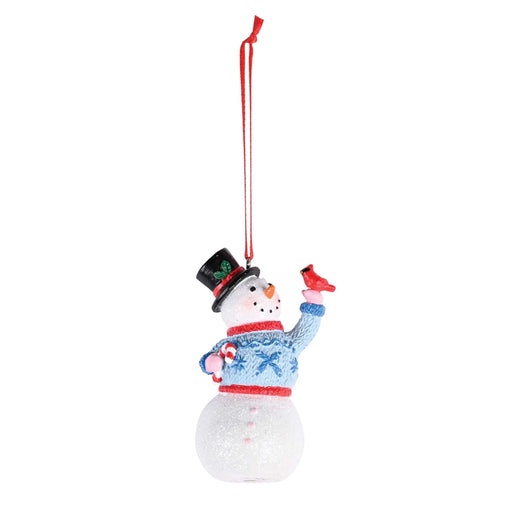 Snowman in Sweater Hanging Ornament