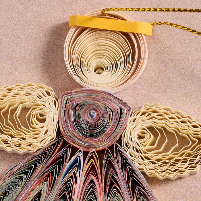 Angel Quilled Paper Ornament