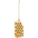Sparkly Honeycomb Glass Ornament