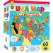 USA Map 60 Piece Kids Jigsaw Puzzle