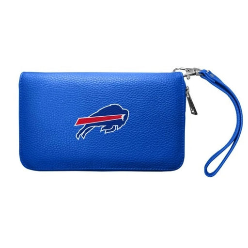 Buffalo Bills Pebble Zip Organizer Wallet