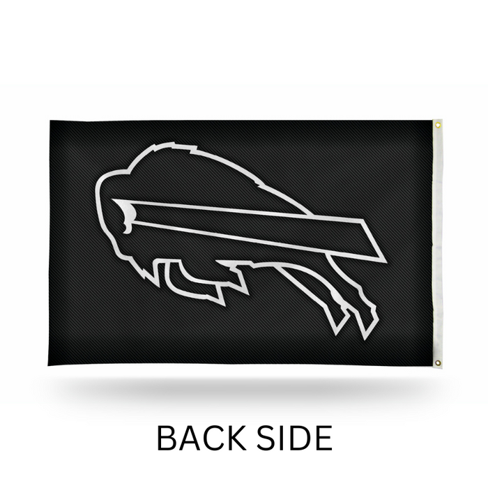 3x5' Buffalo Bills Carbon Fiber Polyester Flag