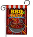 BBQ Party Garden Flag